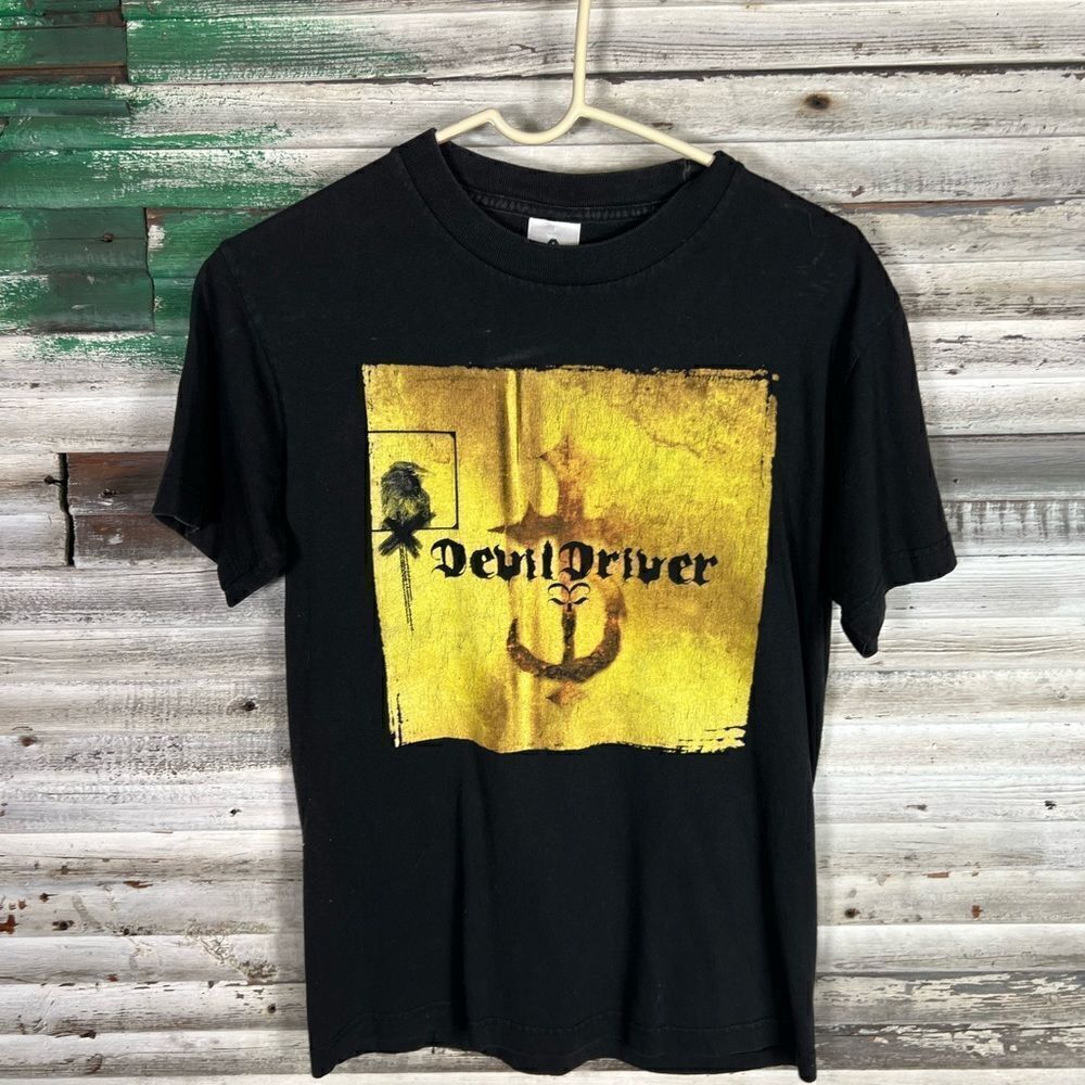 Vintage Devil Driver Band Tee Shirt